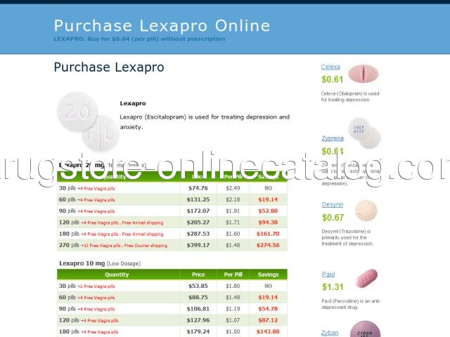 purchaselexapro.net